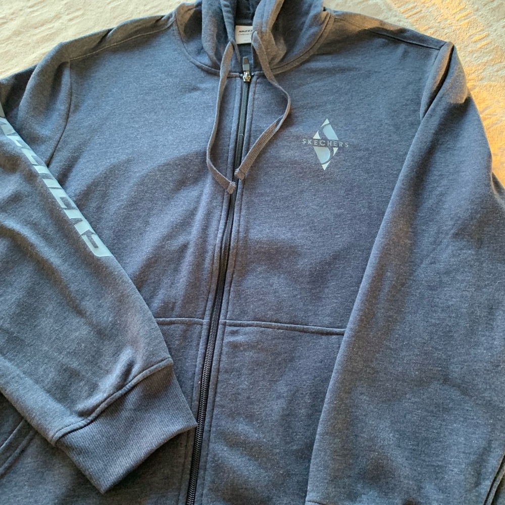 Skechers Women’s Navy Full-Zip Hoodie